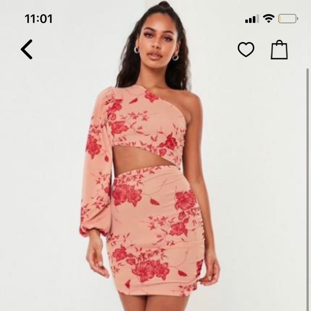 Misguided dress floral